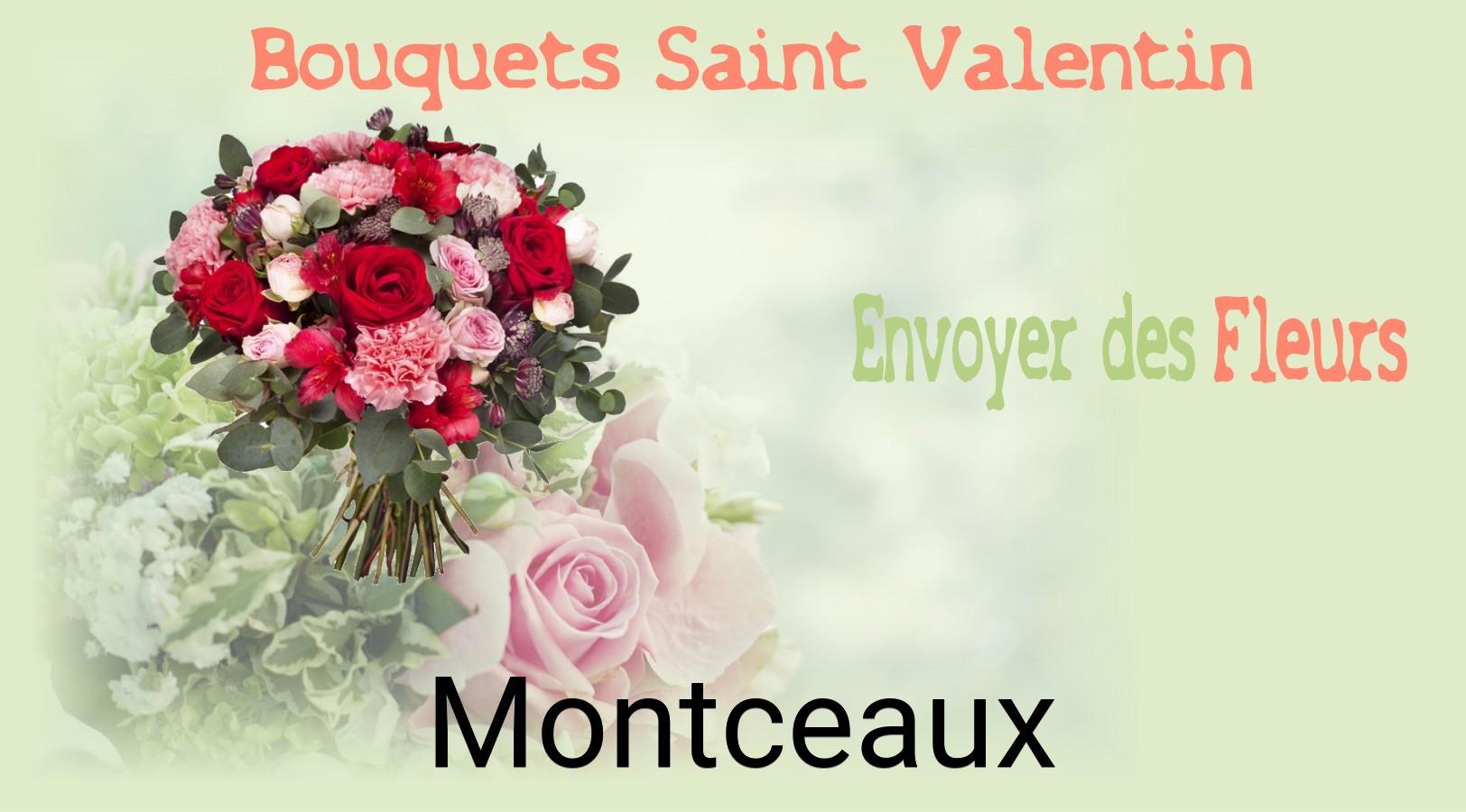 Roses de Saint-Valentin livrées à Montceaux